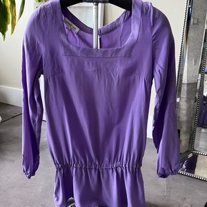 Beautiful billowy top, leave tucked in or out.